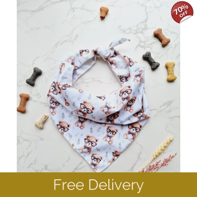 Rusty Bear Dog Bandana